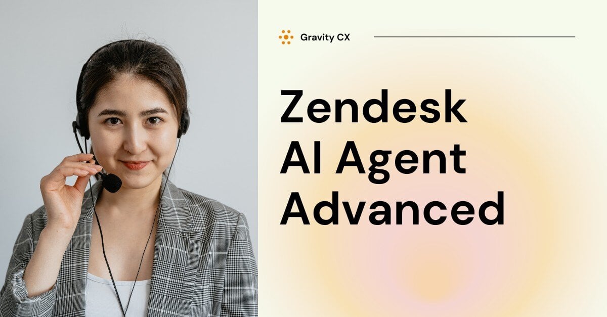 Zendesk AI Agent Advanced interface for automated customer service